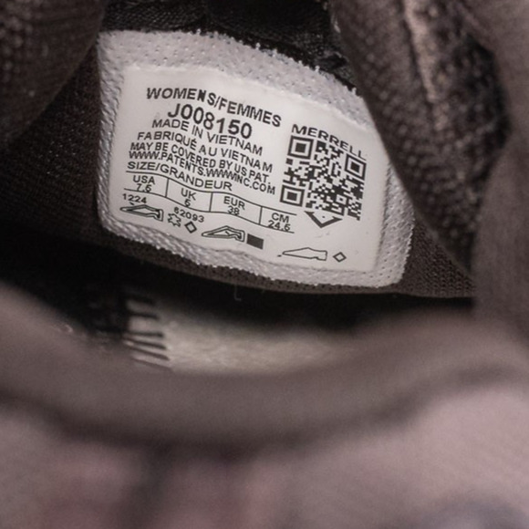 Merrell Women's Speed Strike 2 Trek Coal Running Shoes Size 7.5 *READ* J008150 - Picture 5 of 9